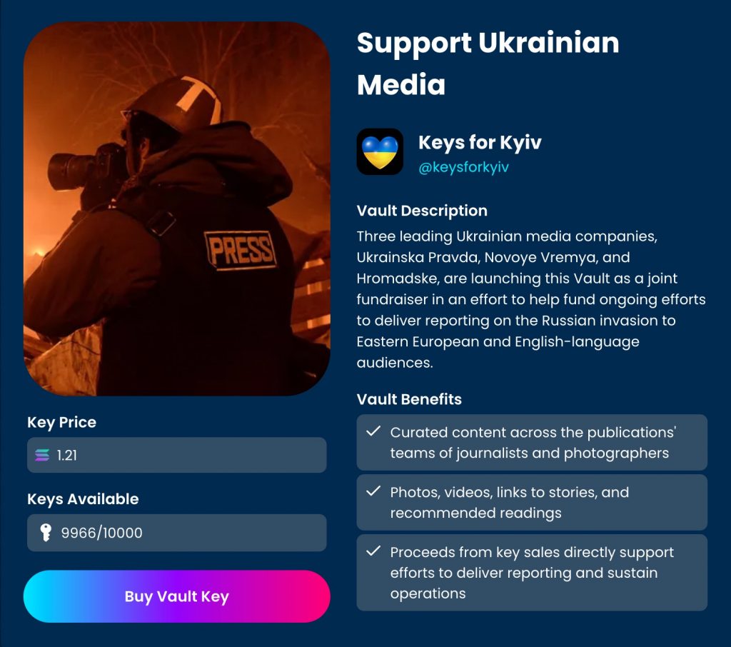 vault ucraina press